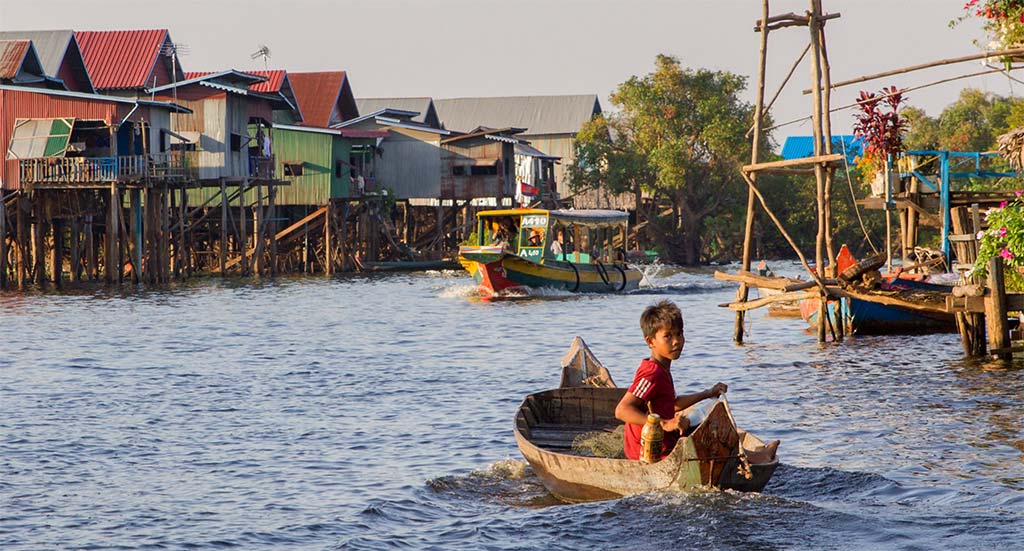 Chong Kneas Floating Village. From traditional stilt houses to floating markets, there is so much to explore and discover in this fascinating village in Siem Reap Province.