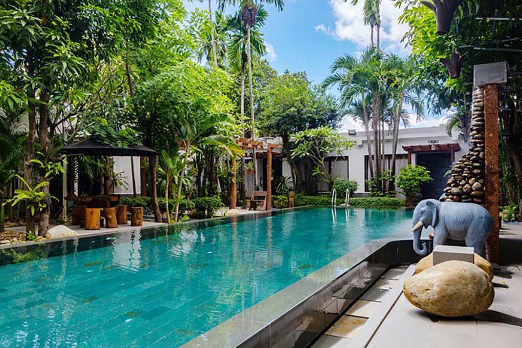 Bunwin Siem Reap: Comfortable Accommodation with Tropical Gardens and Swimming Pool